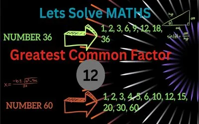 Greatest Common factor