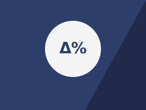 Percentage Difference Calculator icon — free online calculator